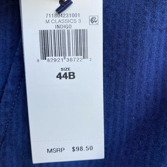 Polo Ralph Lauren Shorts Seersucker Indigo Blue - Picture 6 of 12